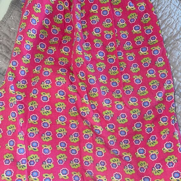Liz Sport Vintage Womens Size Small Pink Relaxed Fit Floral Cotton Pants - Picture 10 of 10